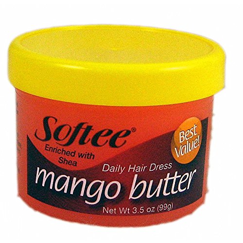 Softee Mango Butter Daily Hair Dress, Enriched with Shea