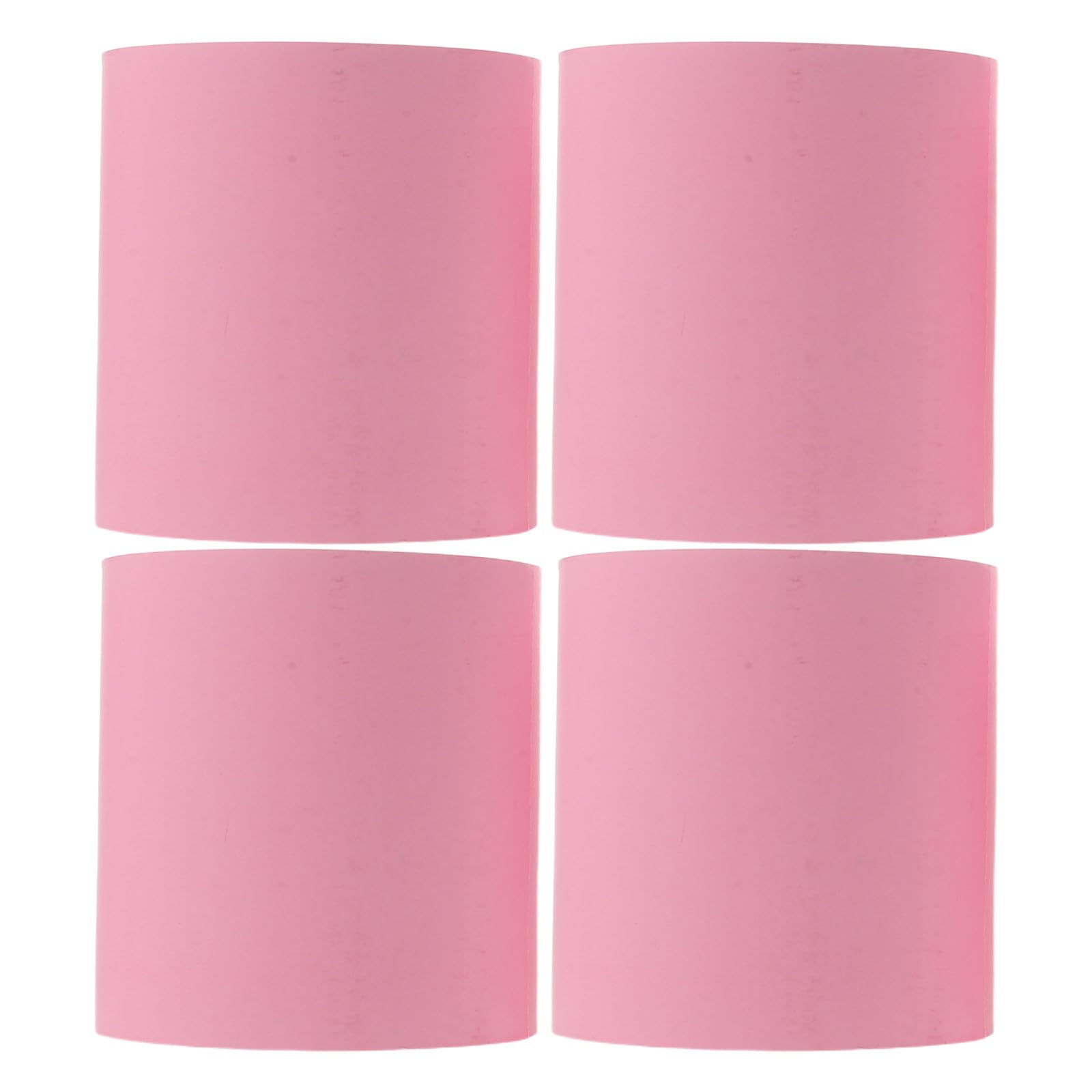 4 Rollos Rollo de Papel Térmico para Recibos de Caja Rosa