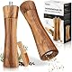 Pfeffermühle Holz Troster Gewürzmühlen Set, 3er Set aus Akazienholz