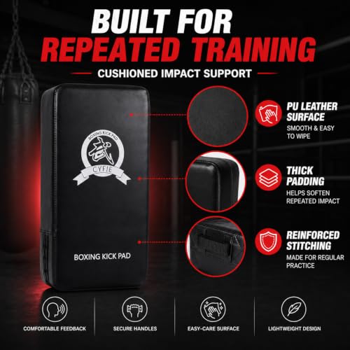 Image of 3-in-1 Boxing Training Set, Punching Mitts, Kick Pad and Target Paddle