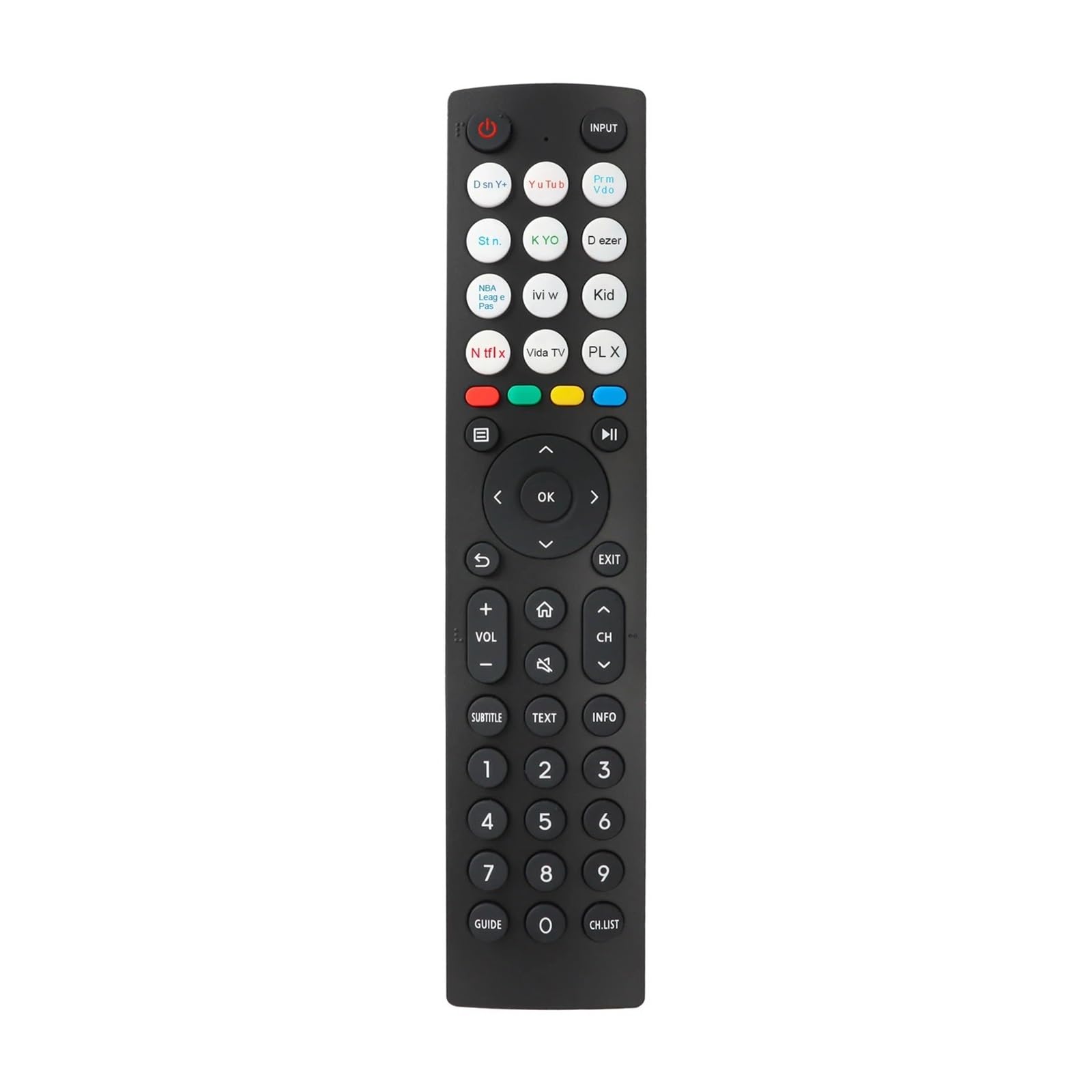 Télécommande de remplacement EN2B36H contrôleur pour télévision de série A4H