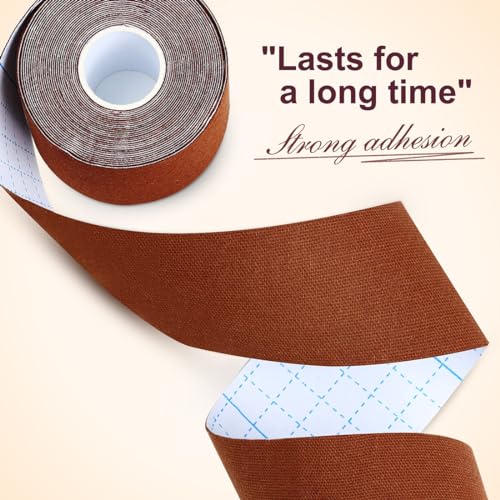 Image of Okela Boob Tape - Breast Lift Tape for Large Breast,Body Tape for Breast Lift w 2 Pcs Breast Petal Adhesive Bra