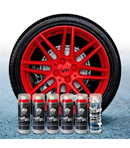 AutoFullCar5 PACK FULL DIP GLOSSY RED