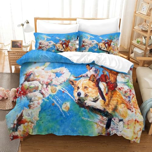 Parure de lit Obama 3D housse de couette microfibre fermeture éclair 200x200