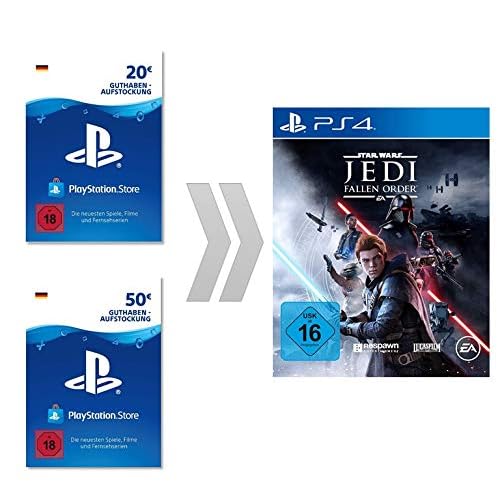 PSN Guthaben-Aufladung für Star Wars Jedi: Fallen Order | PS4 Download Code - deutsches Konto