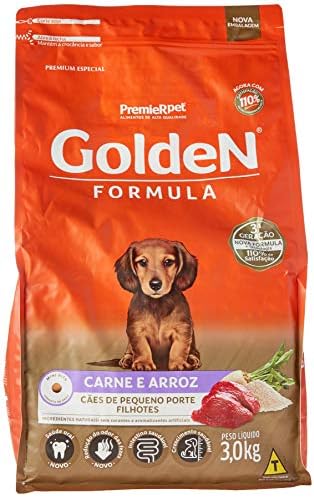 Meu pet merece o melhor? Entenda por que a escolha da ração impacta diretamente a vida do seu companheiro. 26 Ração Golden Fórmula Mini Bits para Cães Filhotes Raças Pequenas ...
