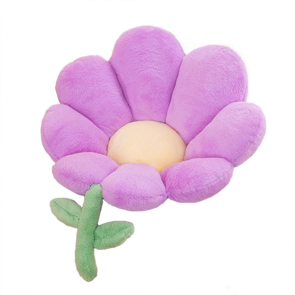 KALWEL,Flower Chair Cushion,Flower Plush Seats,Flower Chair,Egg Chair Cushion,Porch Swing Cushions,Floor Pillows & Cushions,Chair Pads,Cute Cushion,Suitable for Office Chairs, Egg Chairs, Swing Chairs