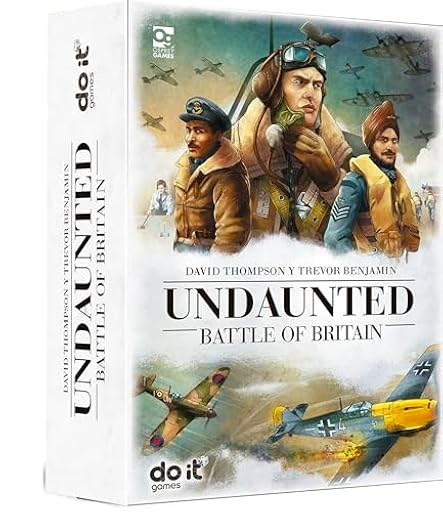 DOIT Games Undaunted: Battle of Britain, Juego de Mesa, A Partir de 14 Años, para 2 Jugadores, 60 por Partida, Español | Ya disponible en tu tienda friki favorita! En mundofriki.es!