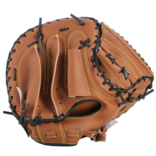 Guante de béisbol ergonómico de 12,5 pulgadas para evitar impactos en manos de adultos