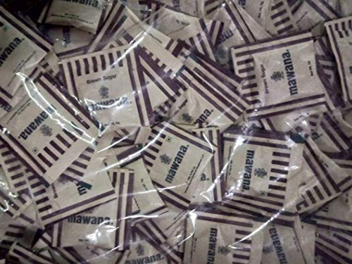 Image of Mawana Brown Sugar 200 Sachet (1 Kg) - Pack of 10