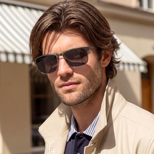 Image of CARFIA Metal Mens Sunglasses Polarized UV400 Protection for Driving Fishing Hiking Golf Everyday Use CA5225