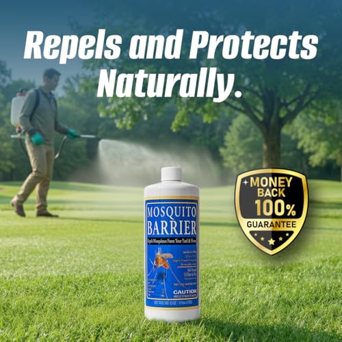 Mosquito Barrier Liquid Garlic Mosquito & Tick Repellent Concentrate, 946 mL – Professional Outdoor Treatment for Lawns, Landscapes, Public Spaces & Perimeter Areas – Yard & Home Mosquito & Tick Protection by Mosquito Barrier - Image 8