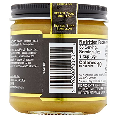 Better Than Bouillon Premium Roasted Beef Base & Roasted Chicken Base 8 Oz Jars, 2 Ct #TOP7