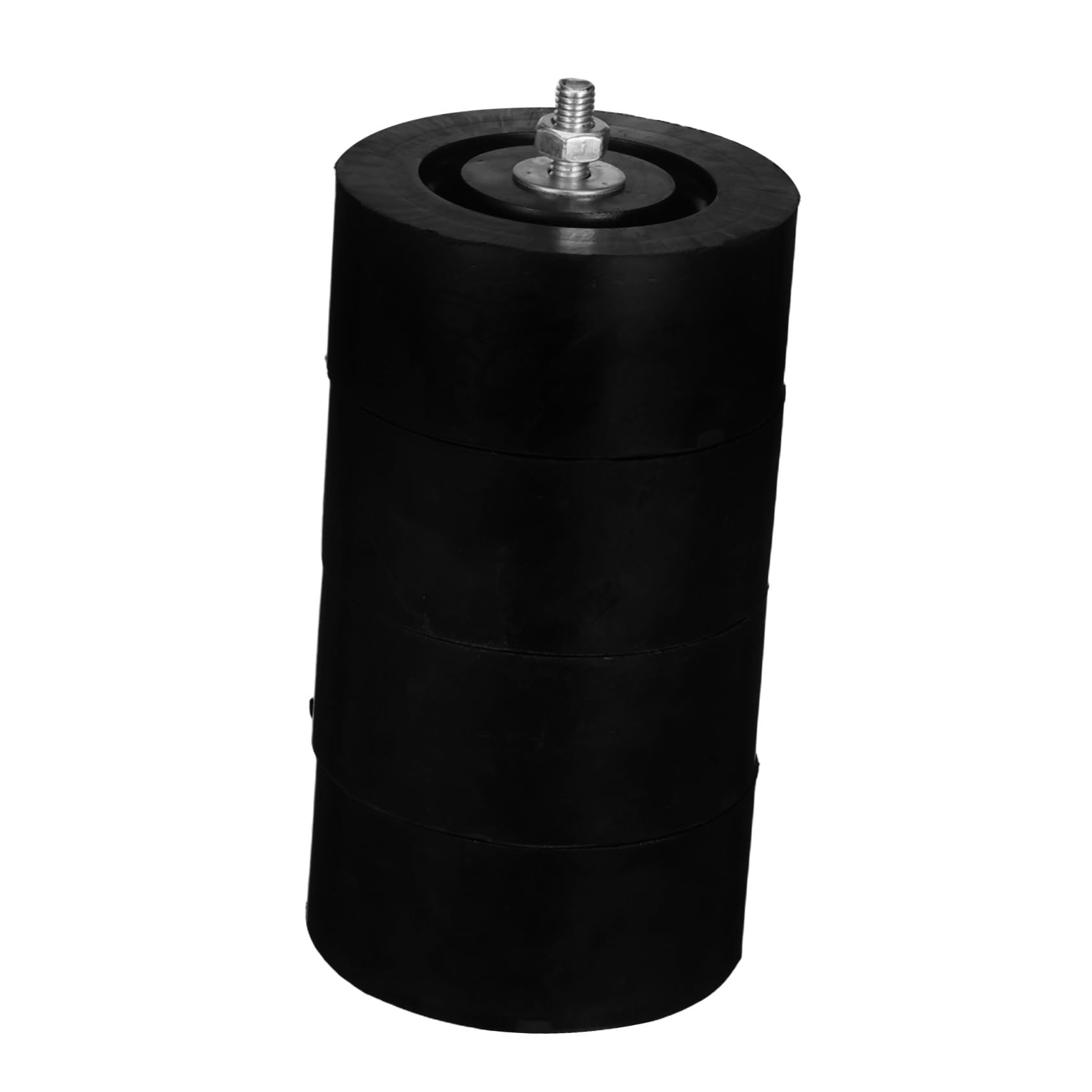 Healifty 4 Pièces Coussinets Anti-vibration Caoutchouc Épais Amortisseurs Antichoc pour Climatisation Extérieure Absorption de Chocs et Du Bruit
