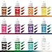 Food Coloring Liquid Set,12 Colors x10ml Food Grade Vibrant Food Dye Concentrated Liquid Coloring for Cake Decorating,Baking,Easter Eggs,Fondant,Icing,Slime Making DIY Supplies Kit-0.35 Fl. oz/Bottles