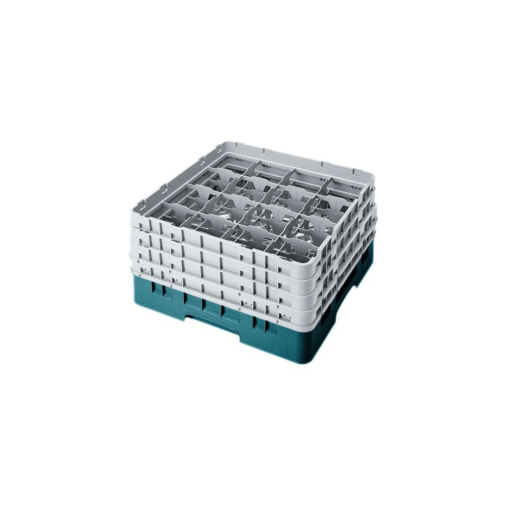 Camrack Glass Rack, W/4 Extenders, Full Size, 16 Compartments, 4-3/8'' Max. Dia., 8-1/2'' Max. (2 Pieces/Unit)