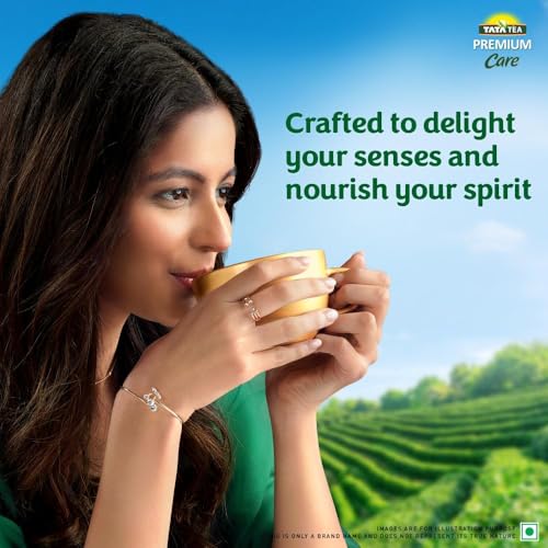 Image of Tata Tea Premium Care 500g Black Tea, Delicious Tea with Goodness of Tulsi, Mulethi, Ginger, Brahmi & Elaichi, Trusted Quality, Loose Leaves (Pack of 3)