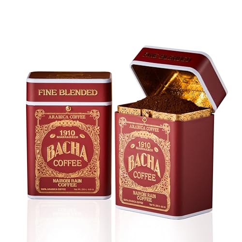 Bacha Coffee Nairobi Rain Arabica Ground Coffee 250g