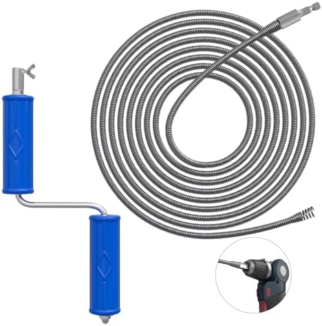 Kit Déboucheur Canalisations Kit 3 Déboucheurs Canalisations - Spirale Acier Et Plastique Pour évier Kit Débouchage éviers