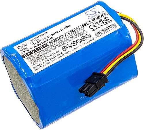 Gmmhhs 交換用バッテリー Liectroux DH860、Q7000、Q8000、Robot B6009、ZK808 2600
