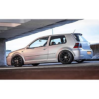 Euro Height Adjustable RedLine Coilover Suspension Lowering Kit Compatible With VW Jetta Golf MK4 New Beetle - Adjustable 20-100mm / 0.8-3.94