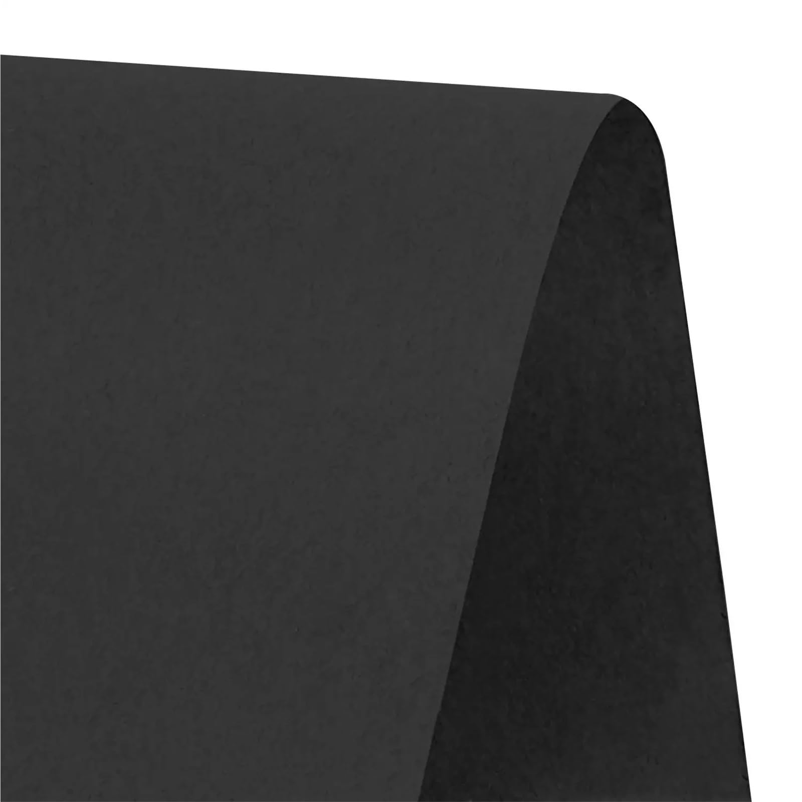 Cartoncino for poster da costruzione in rotolo di carta nera Per Confezioni | Confezionamento di decorazioni floreali fai da te artigianali increspate di origami(30cmx10m)