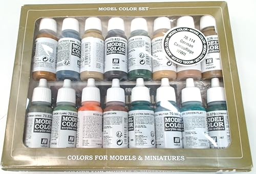 WWII German Camouflage Acrylic Paint Set