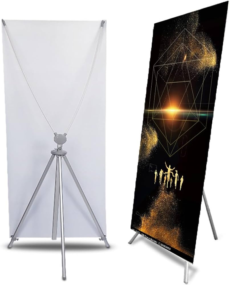 Amazon.co.jp: 調節可能なXバナースタンド、ビジネス、広告