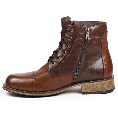 Metrocharm MC004 Men's Lace Up Cap Toe Formal Dress Casual Fashion Boots4