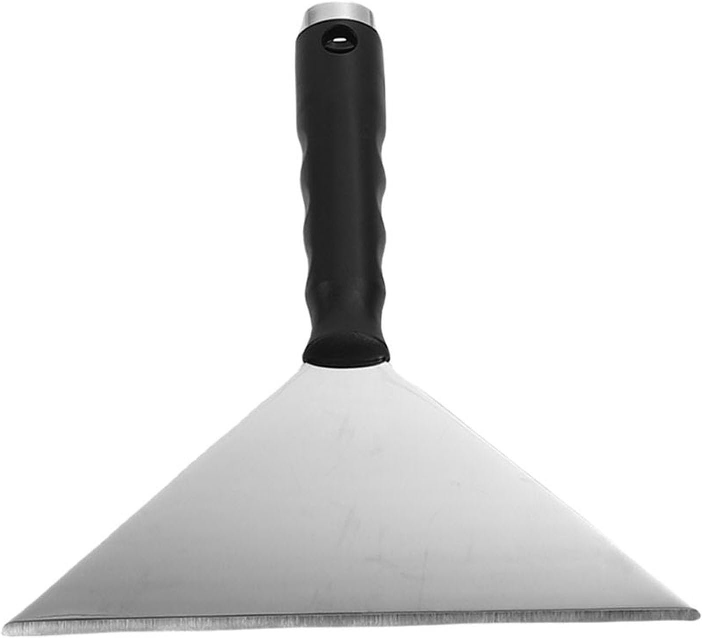 AUNMAS Drywall Skimming Set, 4 Stainless Steel Putty Blades with Telescopic Handle 15.75 39.37in, for Wall Repair Smoothing Home Renovation Construction
