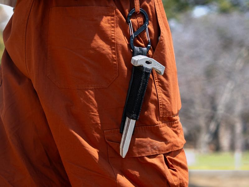 DOD Shakeen Peg Set (L) - 8 Pack Heavy Duty 11-Inch Forged Steel Tent Stakes - Durable Ground Anchors for Tents and Tarps - Silver/Black