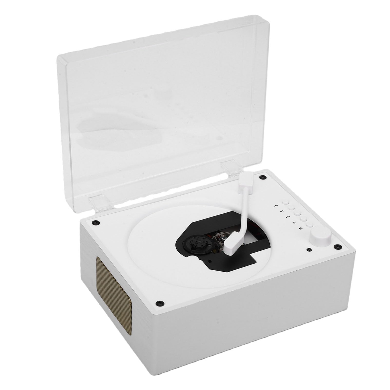 Fabater Lettore Musicale CD Portatile Bluetooth con AUX e USB per Viaggi e attività All'aperto