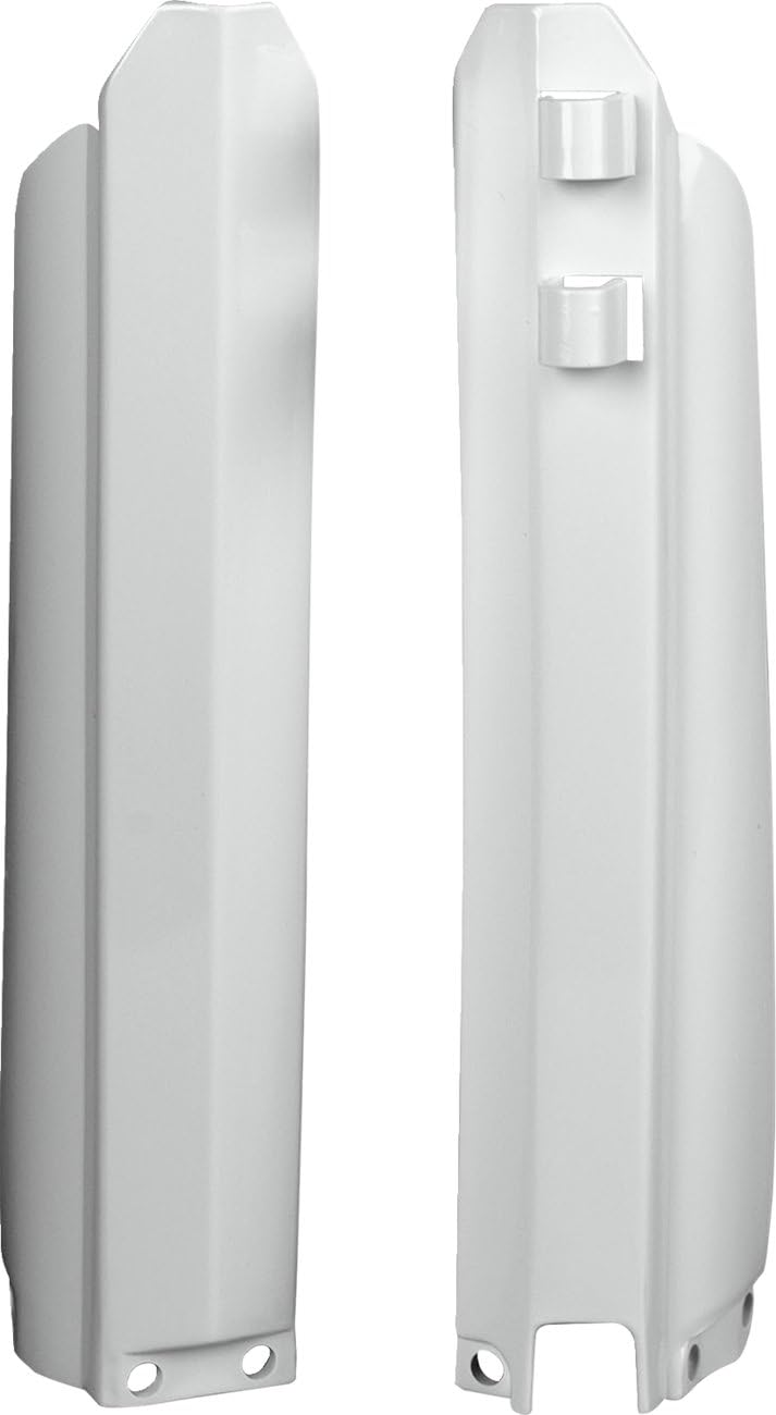 Polisport Lower Fork Protectors White YAMAHA WR250F WR400F YZ125 YZ250 YZ250F YZ426F