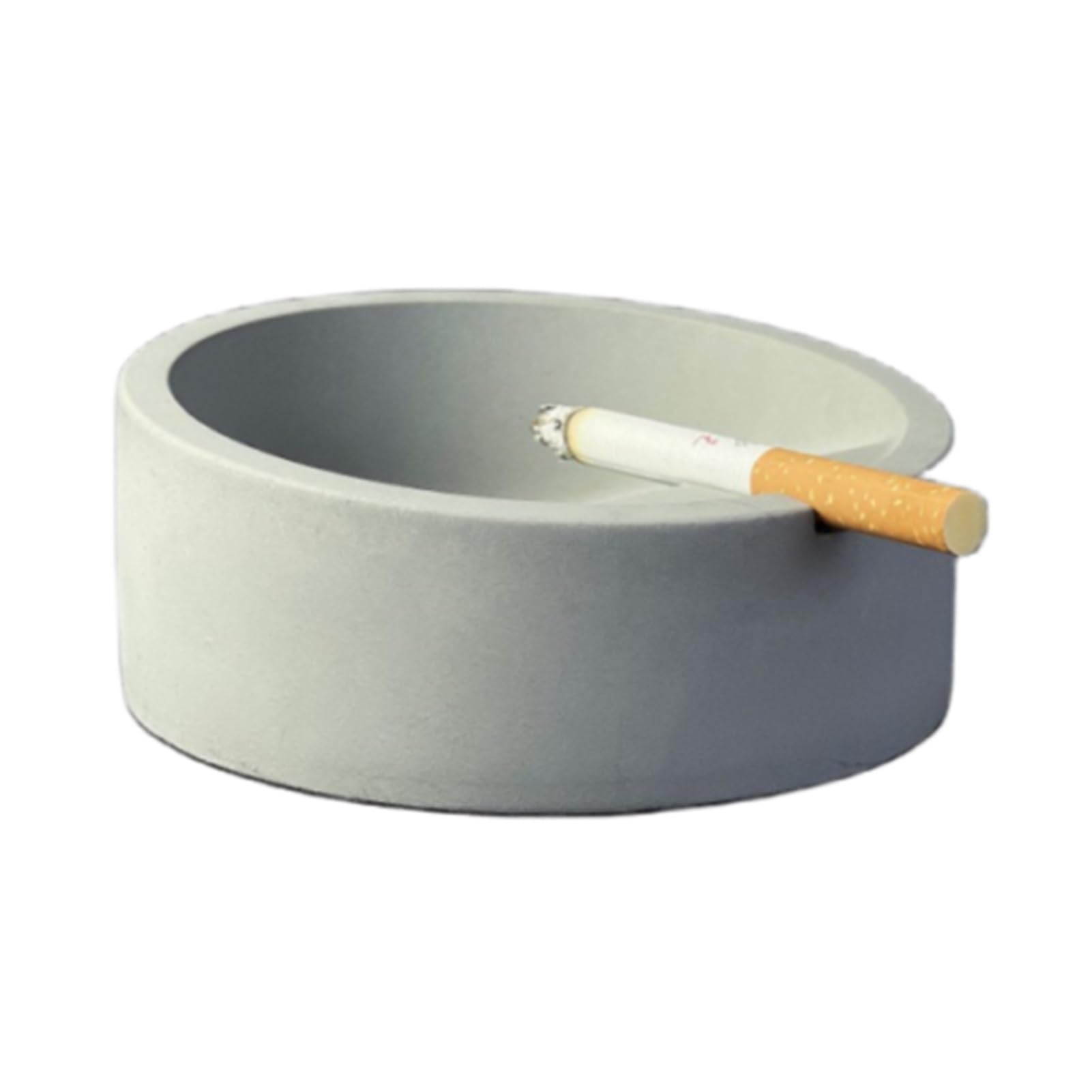 Amazon.com: SPXTOM Rounded Ashtray, Concrete, Wind Resistant, Outdoors  Indoors Ash Tray, Desktop Smoking Ash Tray for Home Office Decoration  (Color : White) : Home & Kitchen