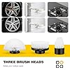 Power Electric Spin Scrubber with Dual Speeds,Cordless Power Shower Scrubber with 3 Replaceable Brush Heads,Handheld Cleaning Brush for Tile,Tub,Floor,Ceramic Tiles,Window