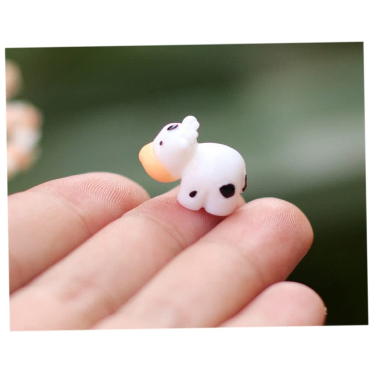 Set De 10 Mini Vaches En Résine – Figurines Réalistes 1,7 Cm Pour Décor, Jeu Et Paysage