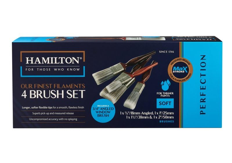 HAMILTON Perfection Maxstroke - 4 x Brush - Box Set