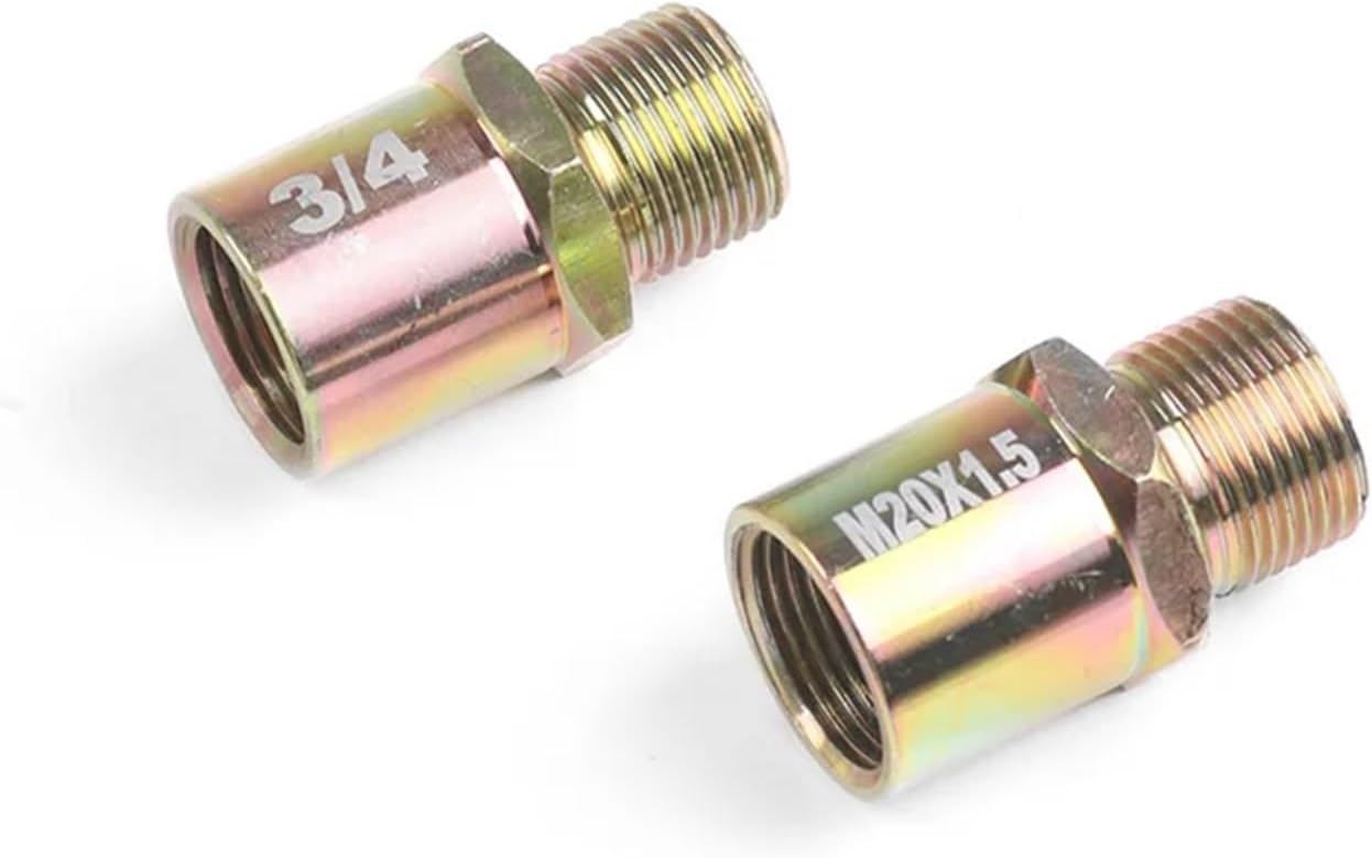 Classy-For Oil Filter Cooler Sandwich Threaded Plate Adapter Oil Adapter With Connector M20X1.5 And 3/4 Kit