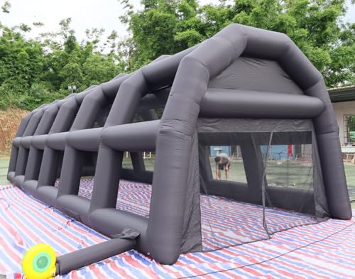 Generic - Inflatable Sports Cage for Baseball, Tennis, Football Practice with Included Blower, Ideal for Batting and Pitching Training in Various Outdoor Settings