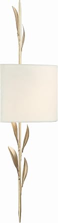 Crystorama Broche 2 Light Antique Gold Sconce