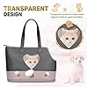 PetsHome-Dog-Carrier-Pet-Carrier-Purse-Dog-Handbag-Foldable-Waterproof-Pet-Tote-Bag-for-Cat-and-Small-Dog Pet Carrier Purse