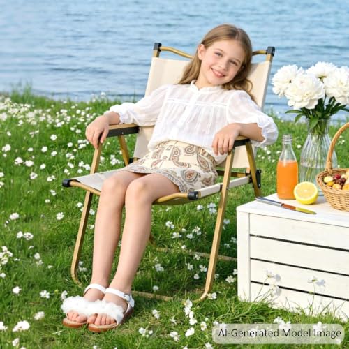 Image of Felix & Flora Toddler Girl Sandals - Little Girl Easter Dress Shoes Lightweight Open Toe Beach Holiday Flats