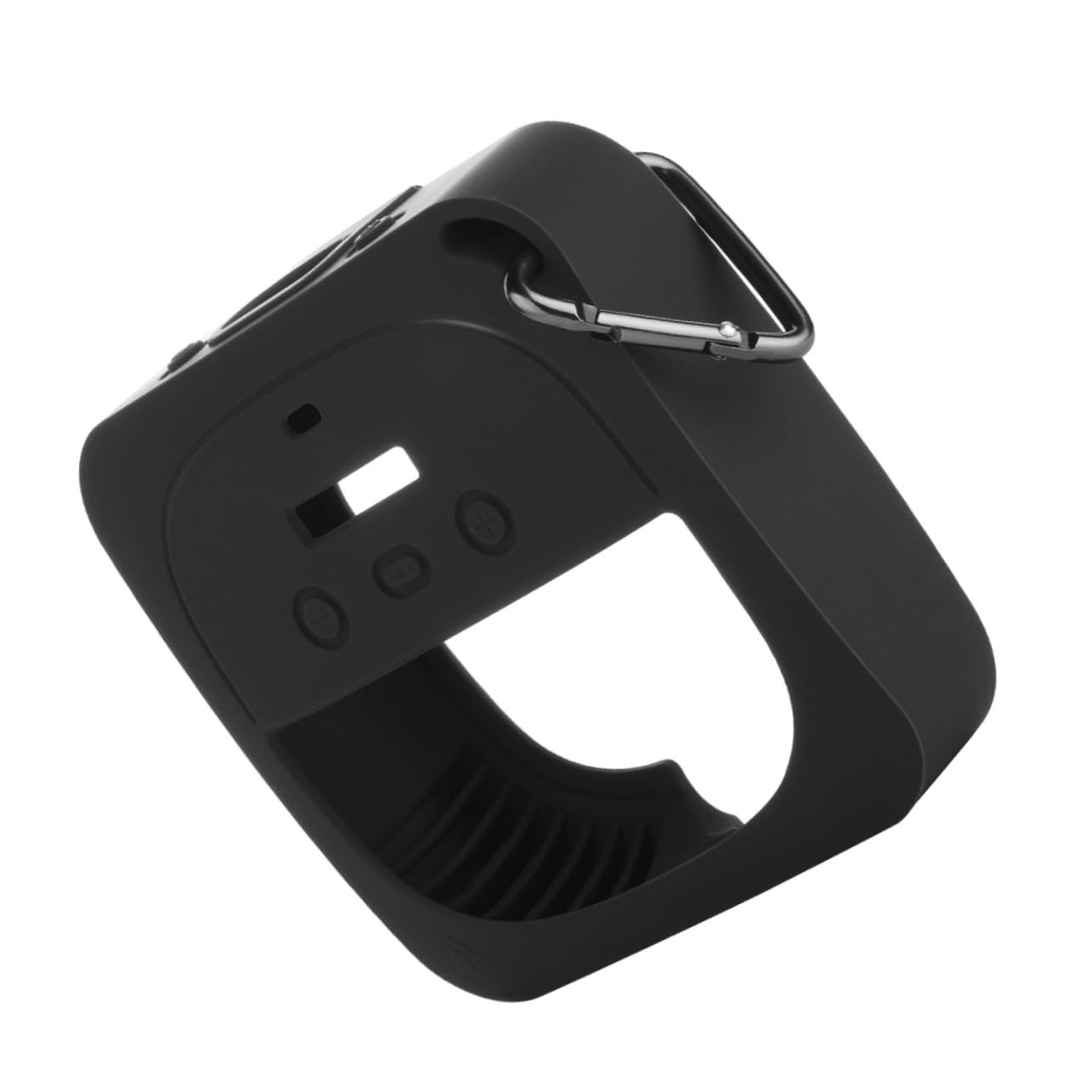 POPETPOP Micro Cover Speaker Protector Silicone Case Carabiner for Safe Travel Storage