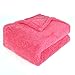 Produktbild EHC Teddy Superweiches Fleece-Wärmewurfsofadecke 130 x 170 cm - Pink