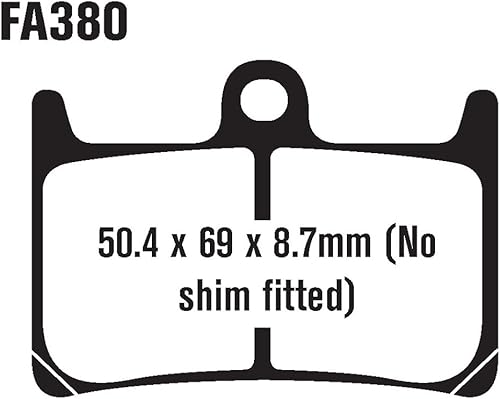 Miniatura 2 de EBC Brakes EBPCK1008 Kit completo de cambio de pastillas de freno sinterizado Doble-H