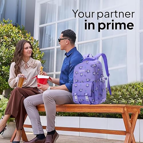 Image of Tinytot 30 Litre Japanese Korean Style School Bag Water-Resistant Laptop & Travel Backpack - Unisex Large 18 Inches Multipurpose Student Backpack for Boys & Girls, Men & Women