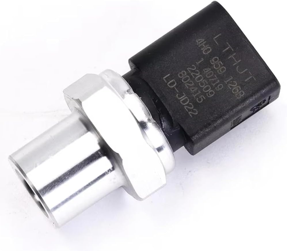 AC Pressure Sensor Switch for A3 A4 A5 A6 A7 A8L Q5 R8 A/C Air Conditioning Pressure Switch Sensor A/C Conditioner Pressure Sensor 4H0959126A 4H0959126B