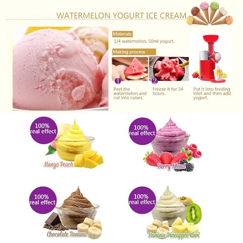 Máquina de yogur congelado para postres caseros y meriendas 5