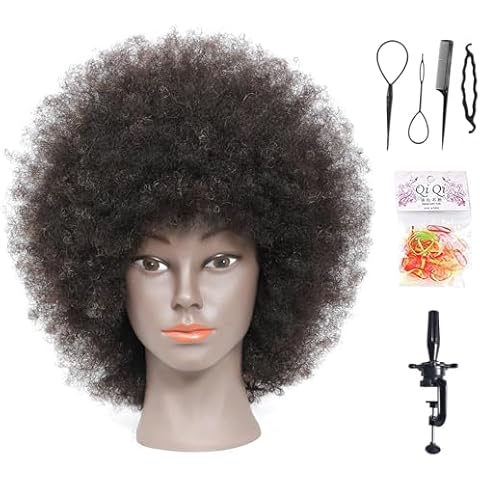 Davinona 100% Human Hair Training Head Cover