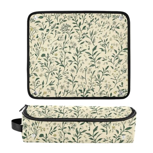 Bolso organizador resistente al calor para herramientas de cabello miniatura 3